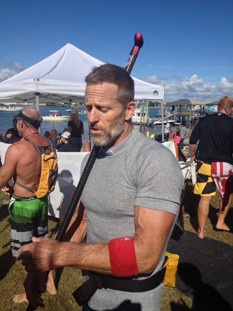 Larry Cain, Olympic gold medalist, three-time, elite Surf to Sound Champion