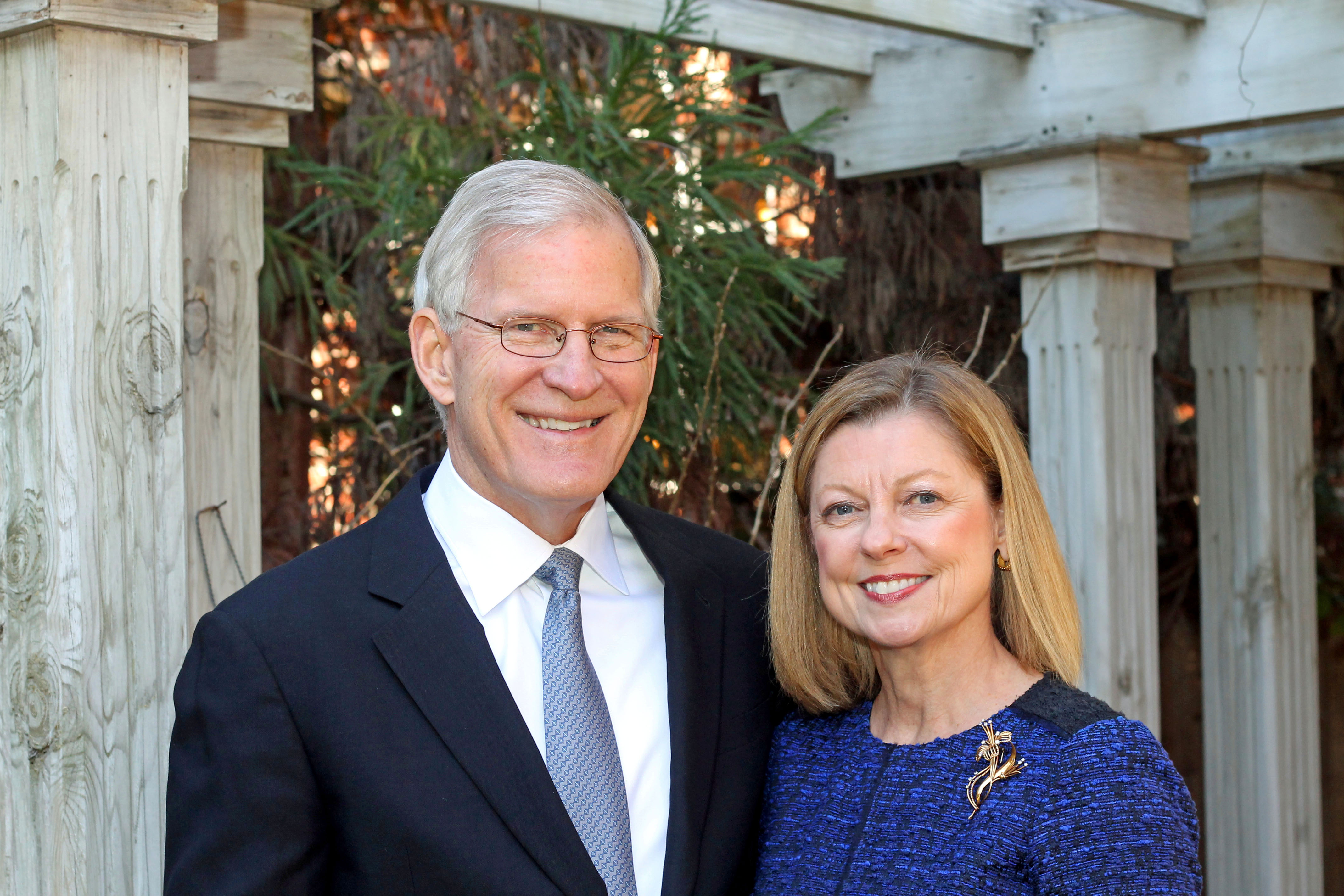 Mackey and Susan McDonald (Board Chair) Children’s Home Society of NC